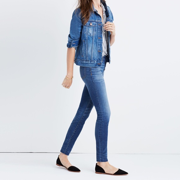 madewell 9 inch high rise skinny